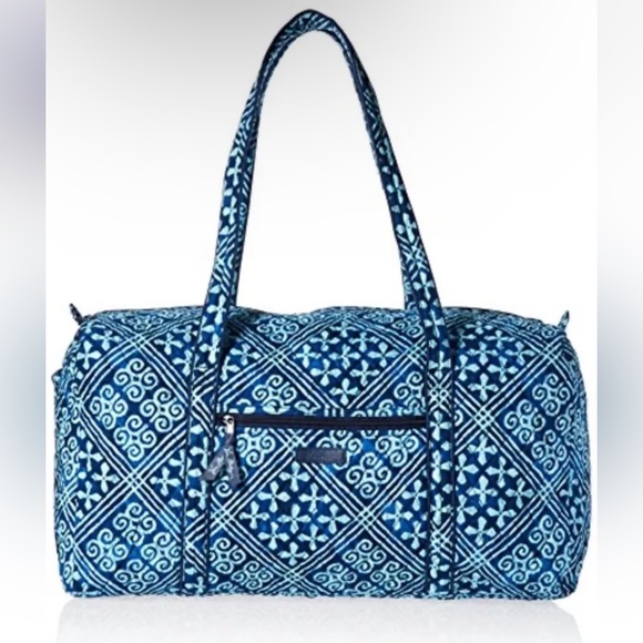 Vera Bradley Women's Signature Cotton Large Duffel Travel Bag